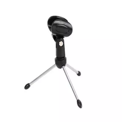 Kaufen Mini Einstellbar Stativ Tisch Tripod Mikrophone Halterung Ständer Mit Klemme • 8.81€