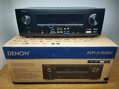 Kaufen Denon AVR-X1600H 7.2-AV-Receiver, HEOS, Alexa Kompatibel, Bluetooth, Dolby Atmos • 399€