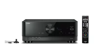 Kaufen Yamaha RX-V4A AV-Receiver Schwarz 5.2-Kanal Surround-Sound WLAN Bluetooth • 387€