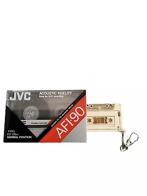 Kaufen JVC AFI-90.Audio-Cassette,MC,Leer Kassette.Neu&Ovp.KOSTENLOSER SCHLÜSSELANHÄNGER • 11€