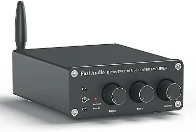 Kaufen Fosi Audio BT20A Bluetooth 5.0 Stereo Audio 2 Kanal Verstärker Empfänger Integri • 69€