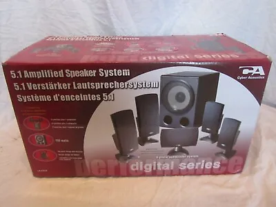 Kaufen Cyber Acoustics CA-5150E 5.1 Verstärktes Lautsprechersystem 100 Watt • 93.01€