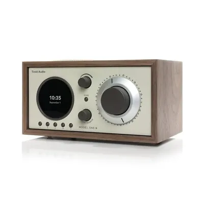 Kaufen Tivoli Audio Model ONE+ Walnuss/Beige, BT/FM/DAB/DAB+/AUX/Fernbedienung *B-Ware* • 230€