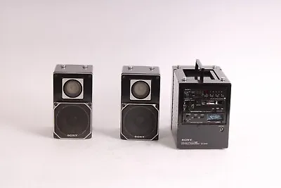 Kaufen Sony XF-5000 Transound Tragbar Stereo Komponenten Mit Lautsprecher - Wie Ist • 212.65€