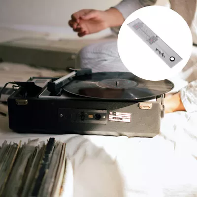 Kaufen  Weiß Acryl Vinyl-Plattenspieler Für Ultra-Distanz Vinyl-Recorder-Zubehör • 11.48€