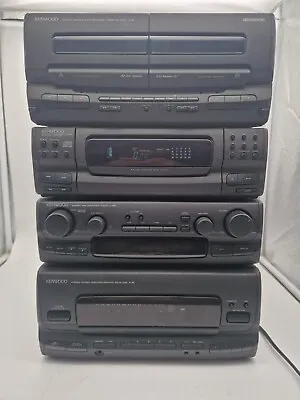 Kaufen Kenwood Musikanlage Verstärker CD Und MC Player Tuner --- CD PLAYER DEFEKT --- • 44.99€