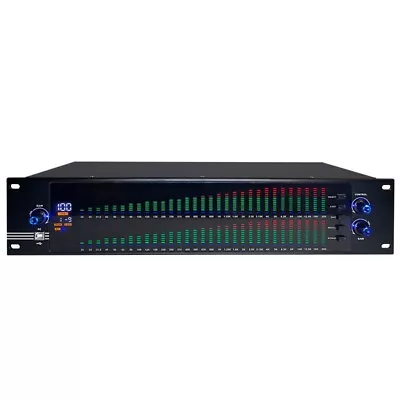 Kaufen EQ-888S Dual 31 Band Profession Graphic Equalizer Audio Equalizer For KTV Stage • 167.58€