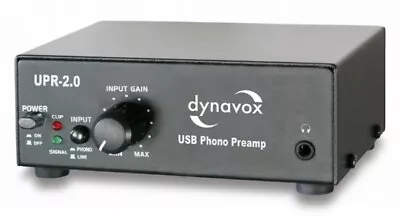 Kaufen Dynavox USB-Phono-Vorverstärker UPR-2.0 - Schwarz - Dynavox • 100€