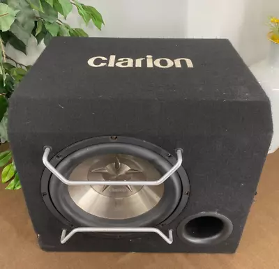 Kaufen Subwoofer Clarion SW3012B Musikbox 700w 30cm Lautsprecher Anlage Nachlass • 5.50€