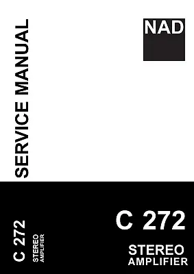 Kaufen Service Manual-Anleitung Für NAD C 272  • 10€