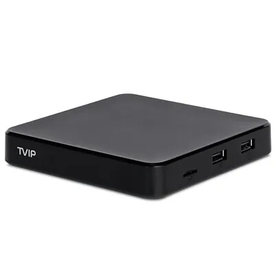 Kaufen TVIP S-Box V.605 SE 4K UHD Android IP-Receiver Dual-WiFi LAN BT HDMI USB Schwarz • 115€