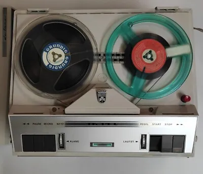 Kaufen GRUNDIG Nürnberg TK 14 L De Luxe  Tonbandgerät Vintage Antik , Funktioniert ! • 140€
