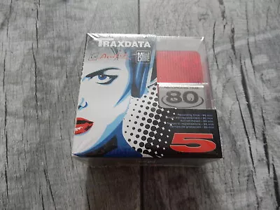 Kaufen Traxdata 80er Minidisc MD 1 Packung 5 Stück Case • 35€