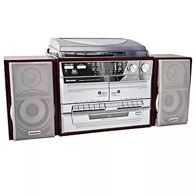 Kaufen Karcher KA 320 Kompaktanlage (CD-Player, Kassettenspieler, Schallplattenspiel... • 271.92€
