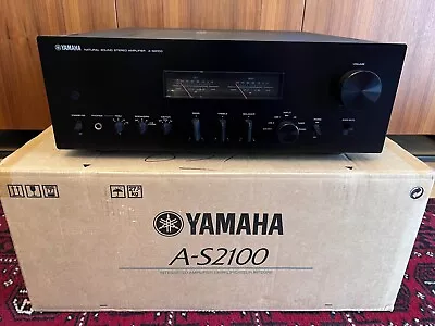 Kaufen Yamaha A-S2100 High End Stereo Vollverstärker Gebraucht TOP Zustand OVP. • 1,750€