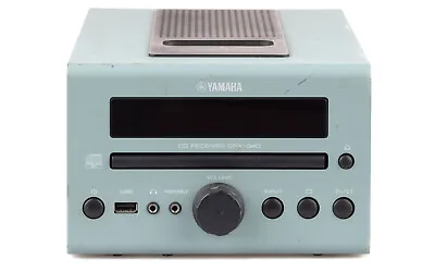 Kaufen Yamaha CRX-040 CD Receiver Hellblau + FB / USB / Gewartet 1 Jahr Garantie [3] • 119€