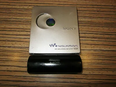 Kaufen Sony MD Minidisc Player Silber E707 LP  (318)  Mega Rare +AA  Batteriefach • 99.89€