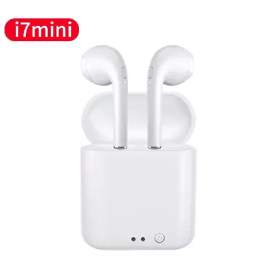 Kaufen I7 Mini Bluetooth 5,0 Wahre Drahtlose Ohrhörer Ladebox Wasserdichte Kopfhörer • 7.01€