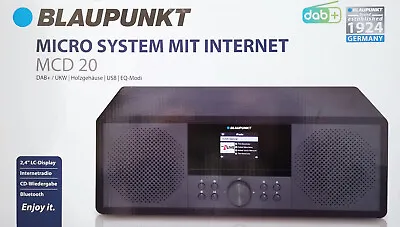 Kaufen Blaupunkt Micro System Mit Internet MCD 20 DAB+ CD Internetradio Schwarz • 119.90€