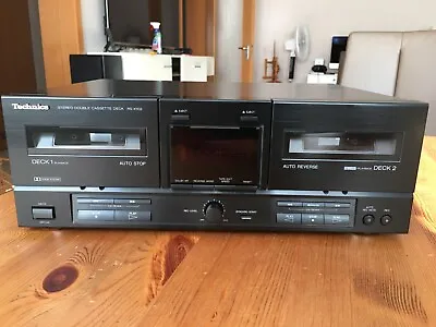 Kaufen Technics RS-X102 Stereo Double Cassette Deck Kassettenrecorder • 39.99€
