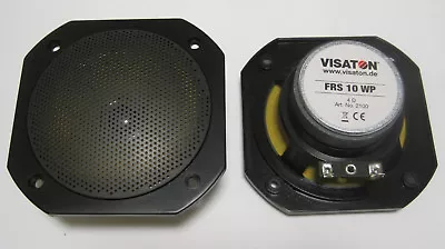 Kaufen Visaton FRS 10 WP 4Ohm IP65 10cm Lautsprecher Boxen Breitbänder Marine Schwarz • 57.99€