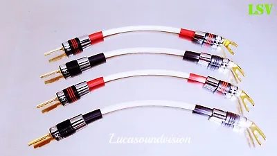Kaufen QED REFERENCE XT-40 SPEAKER JUMPER CABLE X4 (Set For Two Speakers) • 82€