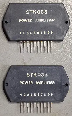 Kaufen NOS 2x Sanyo STK035  STK 035 Power Amplifier Hybrid Ic Module Verstärker Vintage • 21€