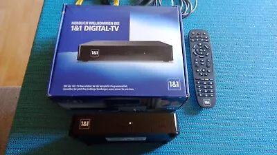 Kaufen 1&1 HD Digital Receiver TV-Box ABOX42 Media Streamer Schwarz Mit Fernbedienung • 1€