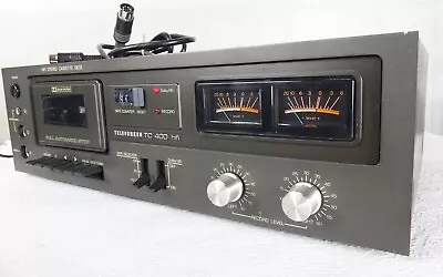 Kaufen Telefunken TC 400 Tapedeck Vintage Stereo Kassettendeck • 49.90€