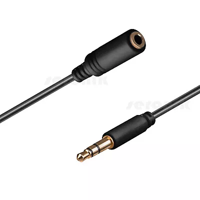 Kaufen Verlängerung Kopfhörer AUX Kabel 3,5mm Klinke Stecker Verlängerungskabel Hifi 2m • 3.98€