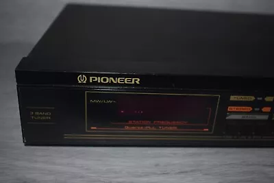 Kaufen Pioneer Hi-Fi Synthesizer F-X55ZL AM FM Digital Radio Tuner Retro 80er • 23.23€