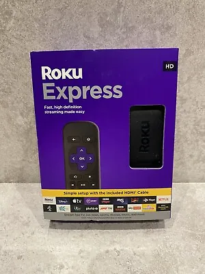 Kaufen ROKU Express HD Streaming Media Player - BRANDNEU VERPACKT - Sichere Lieferung • 33€
