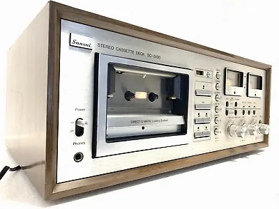 Kaufen Sansui SC-5100 2 Head Stereo Tape Deck Vintage 1978 Hi End Refurbished Like Neu • 1,049.99€