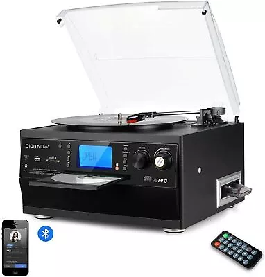 Kaufen Bluetooth Plattenspieler Mit Stereo Lautsprecher, LP Vinyl Zu MP3 Konverter, 3 G • 94.90€