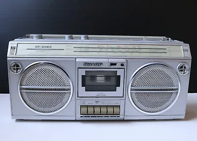 Kaufen SHARP GF-6464 H Radio Und Kassettenrecorder Ghettoblaster Defekt • 30€