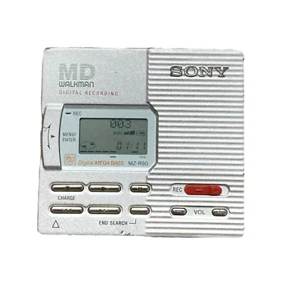 Kaufen Sony Walkman MZ-R90 Mini Disc Rekorder Player Ohne Akku - Geprüft✅ • 89.99€