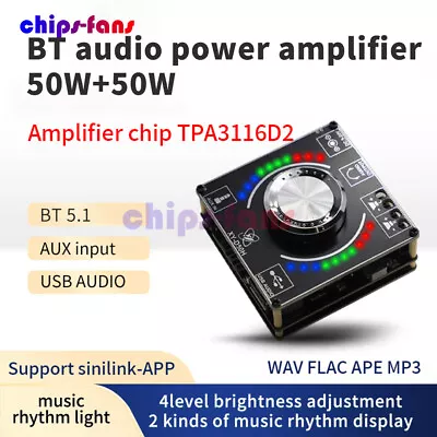 Kaufen TPA3116 Digital Power Audio Amplifier Board 50WX2 HIFI Stereo AMP Verstärker • 13.83€
