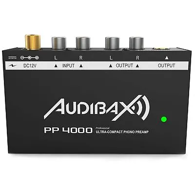 Kaufen Audibax PP4000 Riaa Phono-Vorverstärker Mit Schalter Stereo-Cinch Tool SEHR GUT • 20.95€