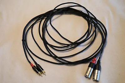 Kaufen Phono-Kabel RCA (Cinch) - XLR Mit Neutrik-XLR-Steckern, 3 M • 39€