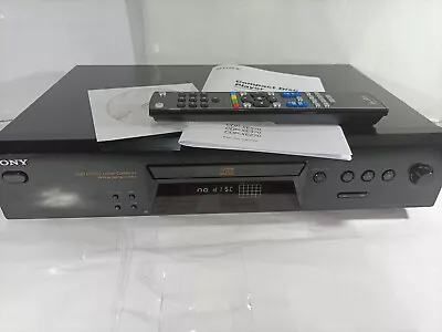 Kaufen Sony CDP-XE370 CD Compact Disc Player Deck Separat Mit Digitalausgang - Schwarz • 170.17€