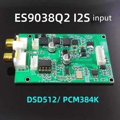 Kaufen ES9038 I2S Decoder Board DSD512 Upgrade DAC Bluetooth Player • 22.16€