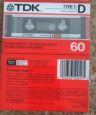 Kaufen MC, Tape, Audio Leerkassette TDK  D60, 60min • 7€