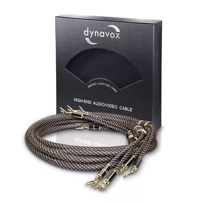 Kaufen Dynavox High-End Lautsprecherkabel 1 Paar 3,00m Versandrückläufer • 105€