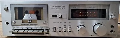 Kaufen Original Technics RS-M33 / Stereo Cassette Deck / Gekauft 1979 • 16.50€