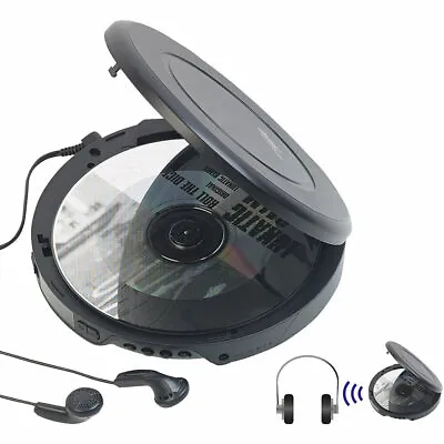 Kaufen Auvisio Tragbarer CD-Player Mit Ohrhörern, Bluetooth Und Anti-Shock-Funktion • 36.99€