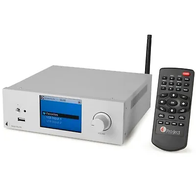Kaufen Pro-Ject Stream Box RS HiFi Audio Streamer, Internetradio & D/A-Wandler Silber • 1,495€