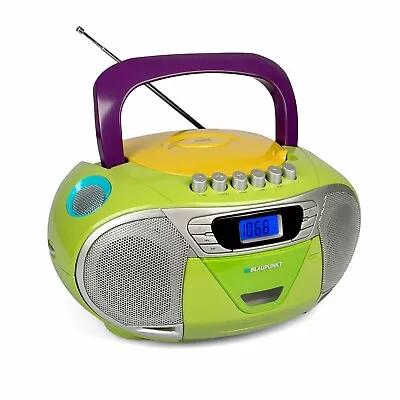 Kaufen Blaupunkt CD Player Mit Radio Kassetten Rekorder Stereoanlage Boombox Tragbar • 49.90€