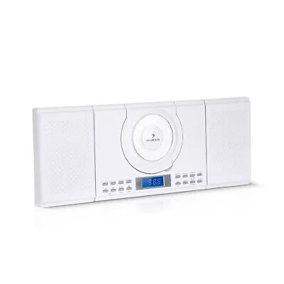 Kaufen *B-WARE* Vertikal Micro Stereoanlage CD Player Bluetooth USB MP3 Lautsprecher • 55.99€
