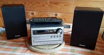 Kaufen Kleine Hifi Stereoanlage Von Panasonic Mit Fernbedienung Radio CD • 50€