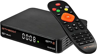 Kaufen GTT-2 DVBT-2 C Android Box 6.0 Smart Box Amlogic S905D Set Top Box GT-Media • 29.99€